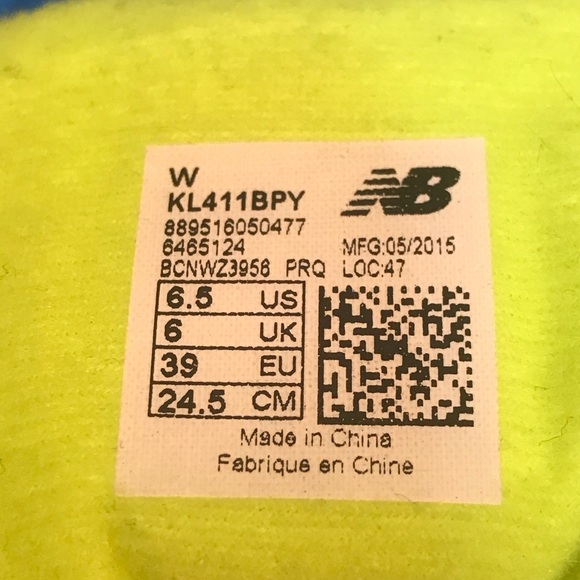 Colorful New Balance Size 6.5 - Picture 6 of 7